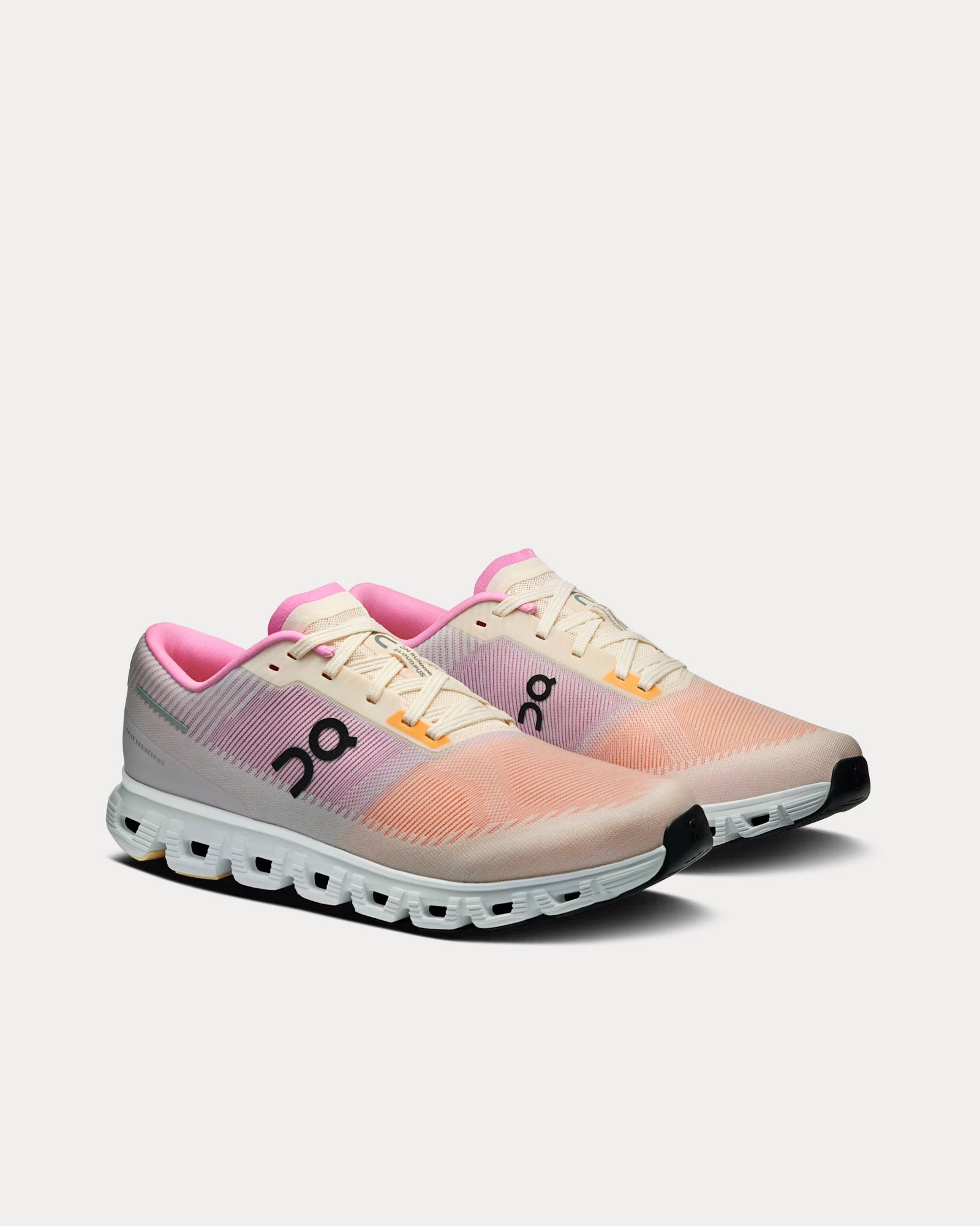 On Cloud Shoes Raspberry On Running Men's Cloud 6 Push Tangerine / Raspberry Running Shoes