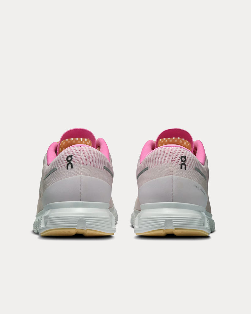 On Running Cloud 6 Push Tangerine / Raspberry Running Shoes - 4