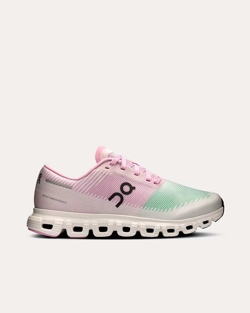 On Running Cloud 6 Push Honeydew / Petal Running Shoes - 1