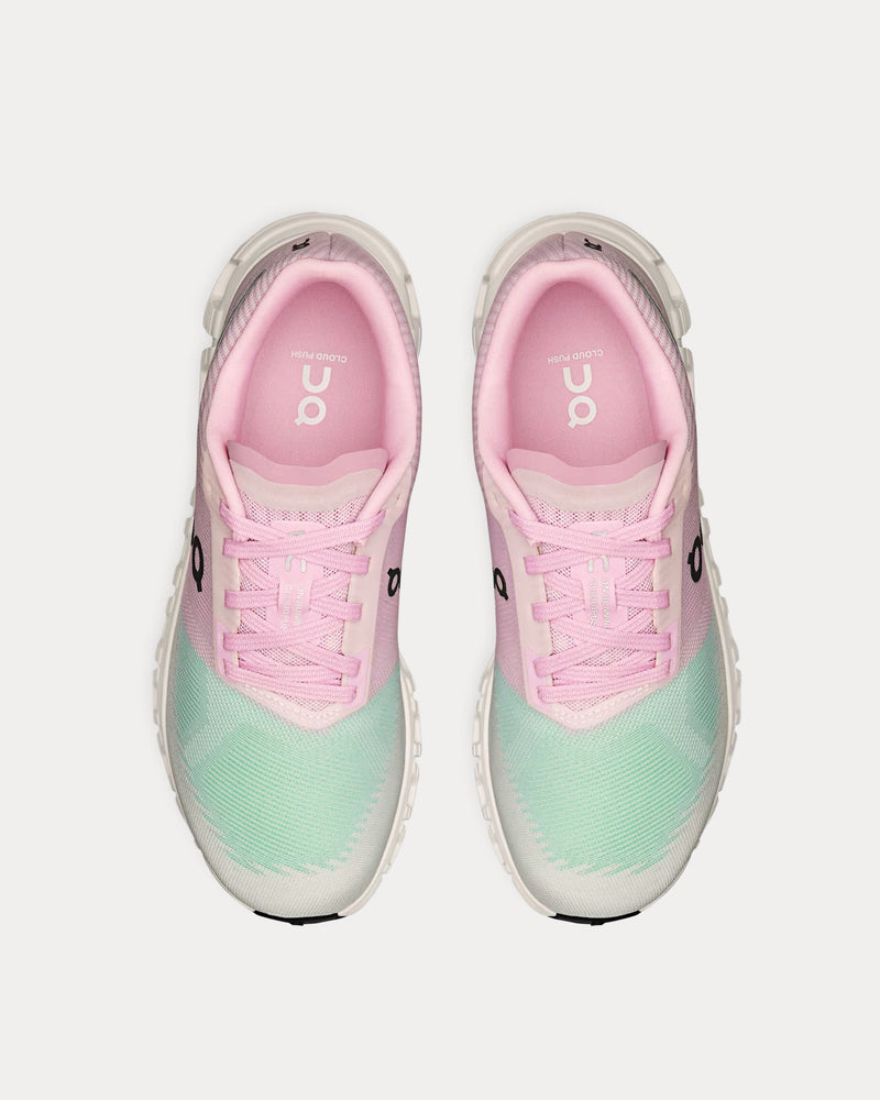 On Running Cloud 6 Push Honeydew / Petal Running Shoes - 2