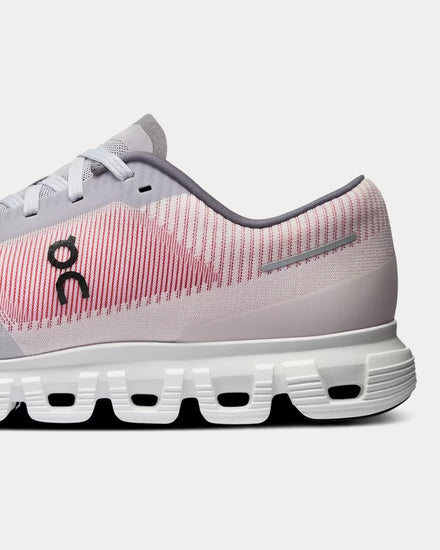 On Running Cloud 6 Push Lavender / Red Running Shoes - 5