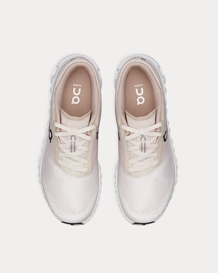 On Running Cloud 6 Push Pearl / Sandstone Running Shoes - 2
