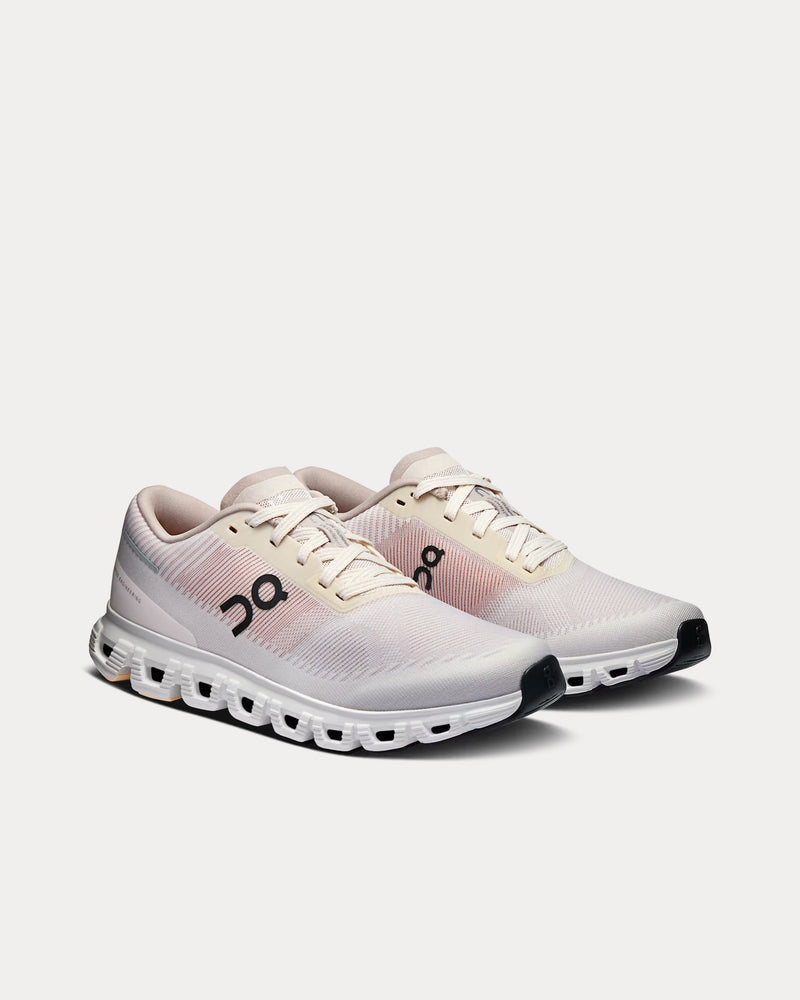 On Running Cloud 6 Push Pearl / Sandstone Running Shoes - 3