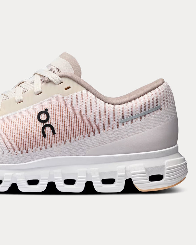 On Running Cloud 6 Push Pearl / Sandstone Running Shoes - 5
