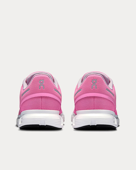On Running Cloud 6 Raspberry / White Running Shoes - 4
