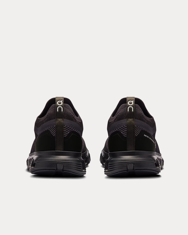 On Running Cloud 6 Versa Black / Eclipse Low Top Sneakers - 4