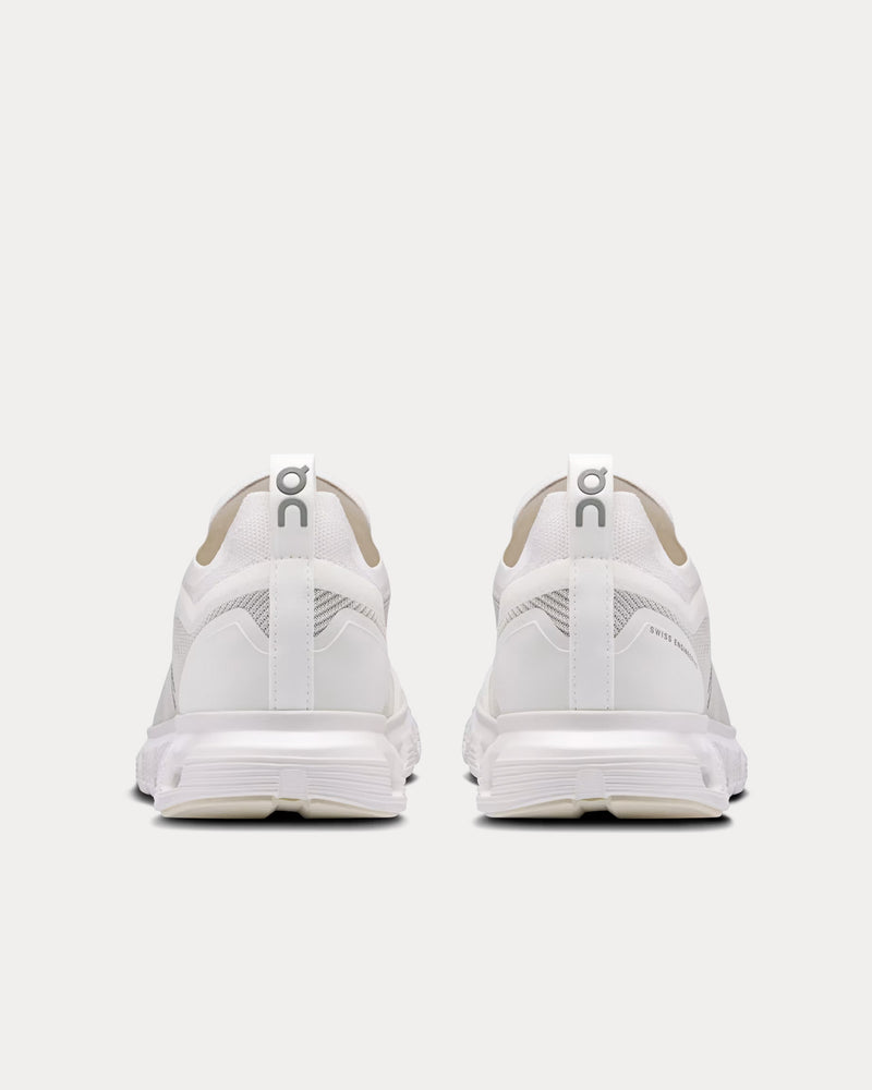 On Running Cloud 6 Versa White / White Low Top Sneakers - 4