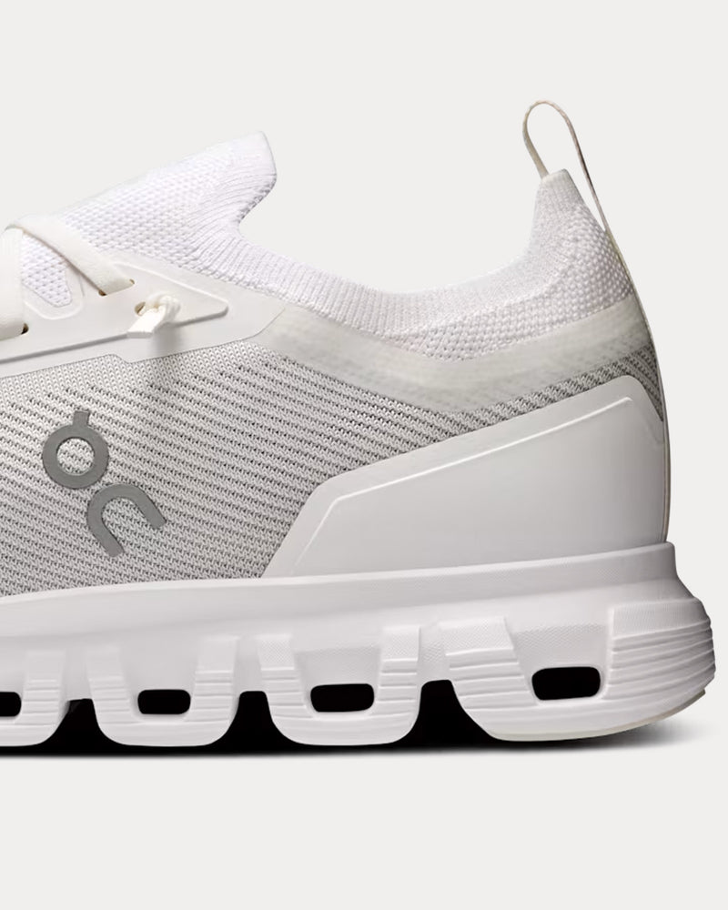 On Running Cloud 6 Versa White / White Low Top Sneakers - 5