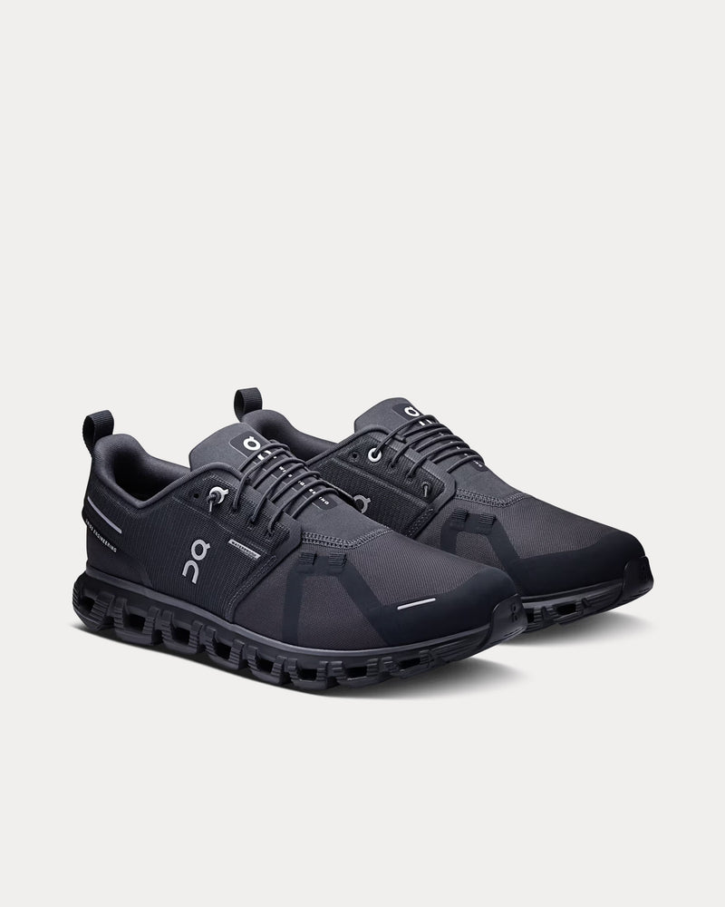 On Running Cloud 6 WP Black / Black Running Shoes - 3