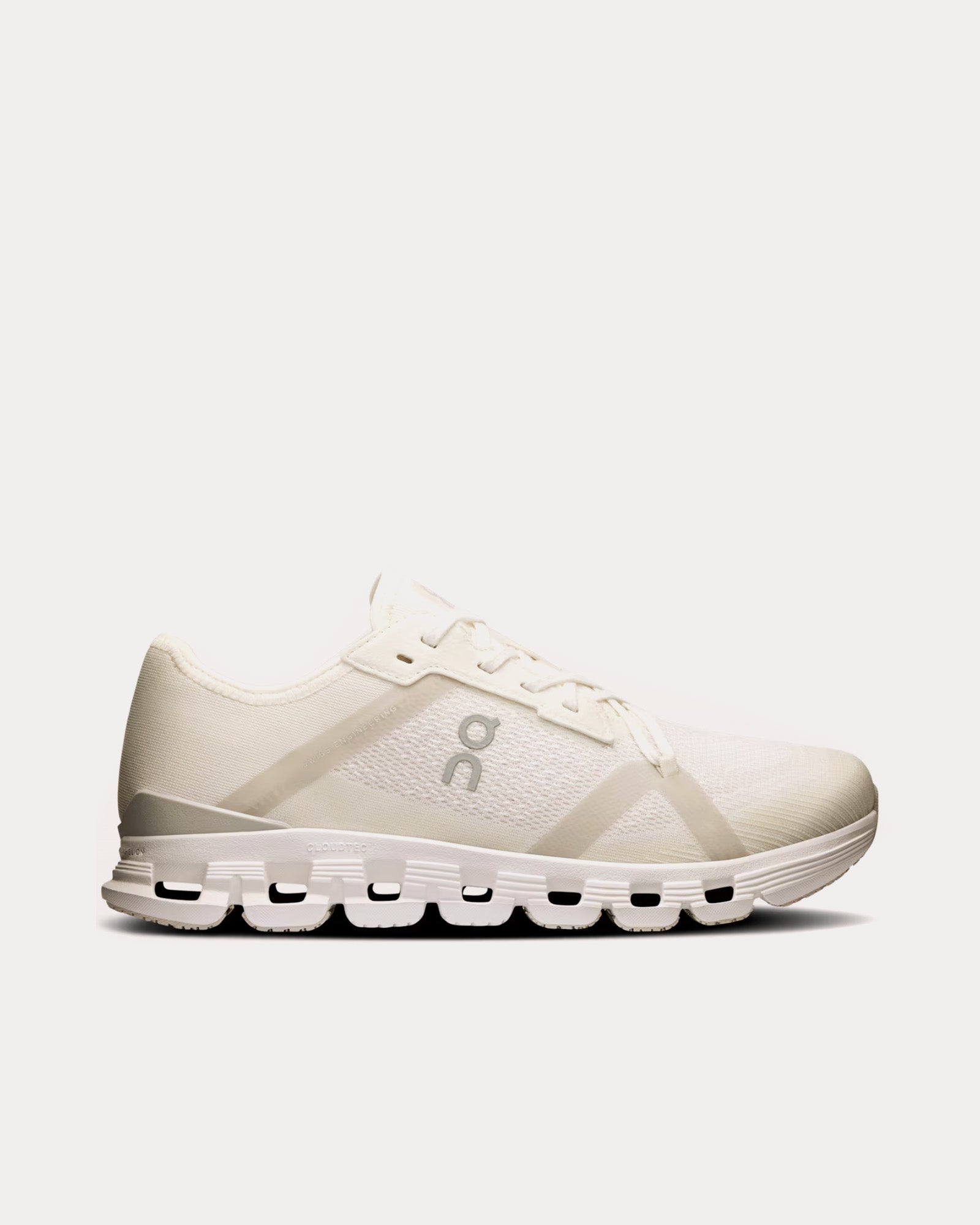 On Running Men's Cloud X 4 AD White / Wolf Running Shoes