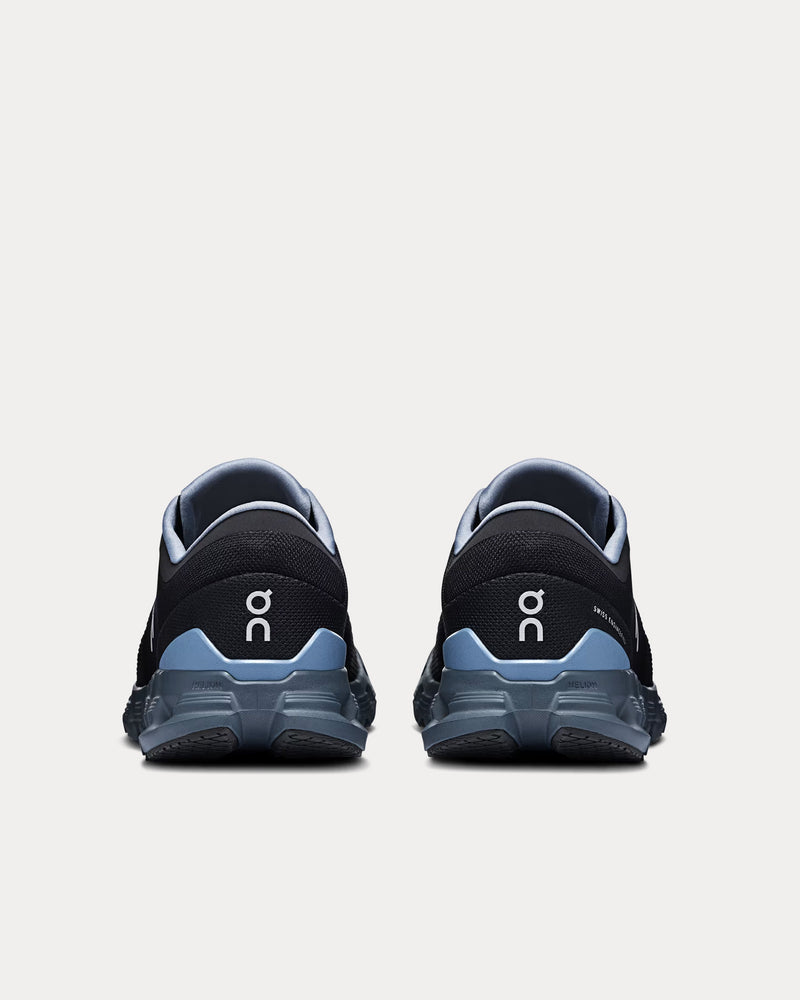 On Running Cloud X 4 Black / Chambray Running Shoes - 4