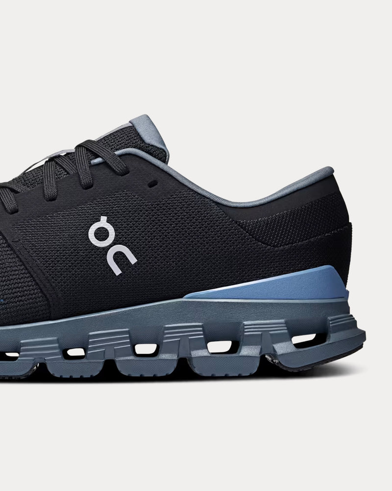 On Running Cloud X 4 Black / Chambray Running Shoes - 5