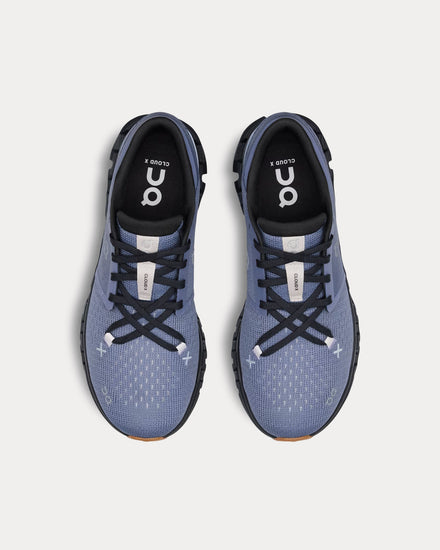 On Running Cloud X 4 Feather / Black Running Shoes - 2