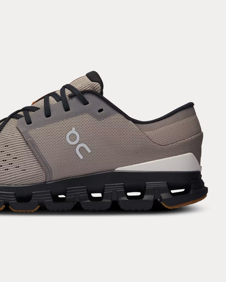 On Running Cloud X 4 Fog / Black Running Shoes - 5