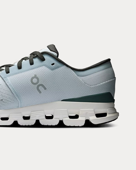 On Running Cloud X 4 Glacier / Stone Running Shoes - 5