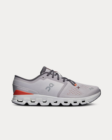 On Running Cloud X 4 Silver / Flame Running Shoes