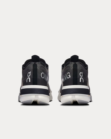 On Running Men's Cloudboom Strike Black / White Running Shoes