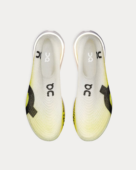 On Running Cloudboom Strike LS White / Lime Running Shoes - 2