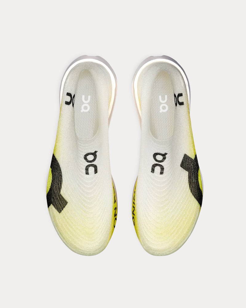 On Running Cloudboom Strike LS White / Lime Running Shoes - 2