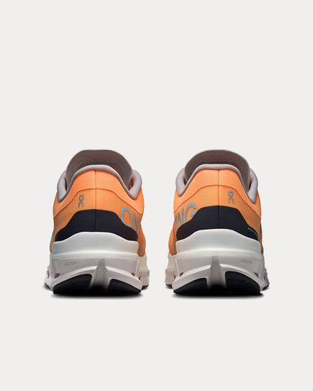 On Running Cloudflow 5 Tangerine / Silver Running Shoes - 4