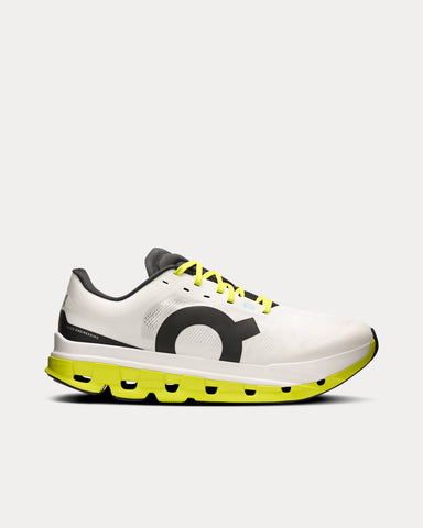On Running Cloudflow 5 White / Lime Running Shoes