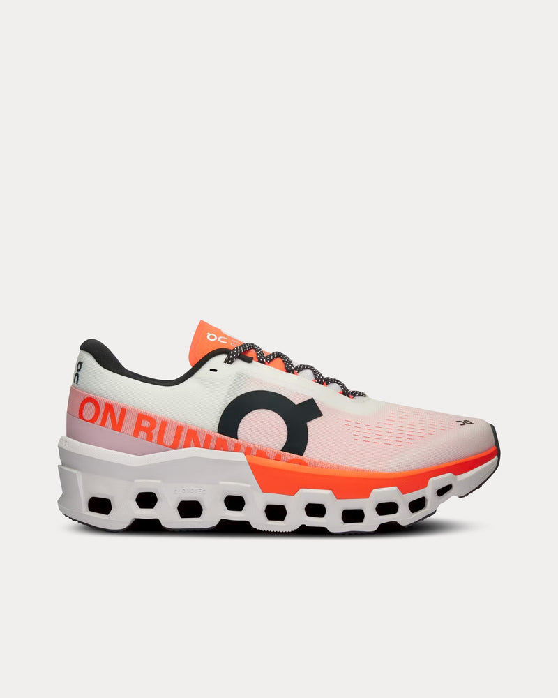 On Running Cloudmonster 2 Undyed / Flame Running Shoes - 1