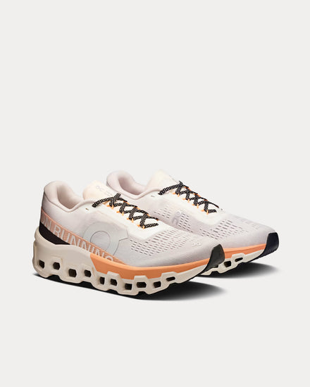 On Running Cloudmonster 2 Ivory / Tangerine Running Shoes - 3