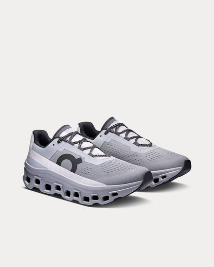On Running Cloudmonster Alloy / Silver Running Shoes - 3