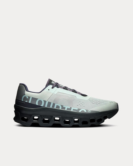 On Running Cloudmonster Glacier / Black Running Shoes - 1