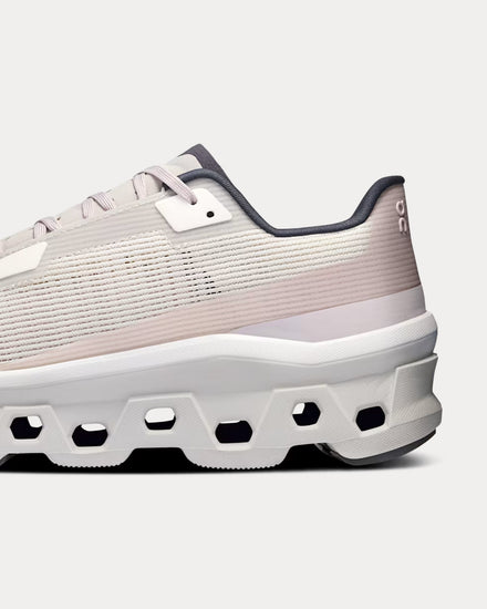 On Running Cloudmonster Void Ivory / Wolf Running Shoes - 5