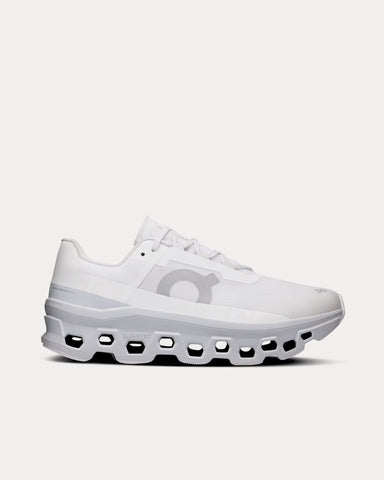 On Running Cloudmonster White / Glacier Running Shoes