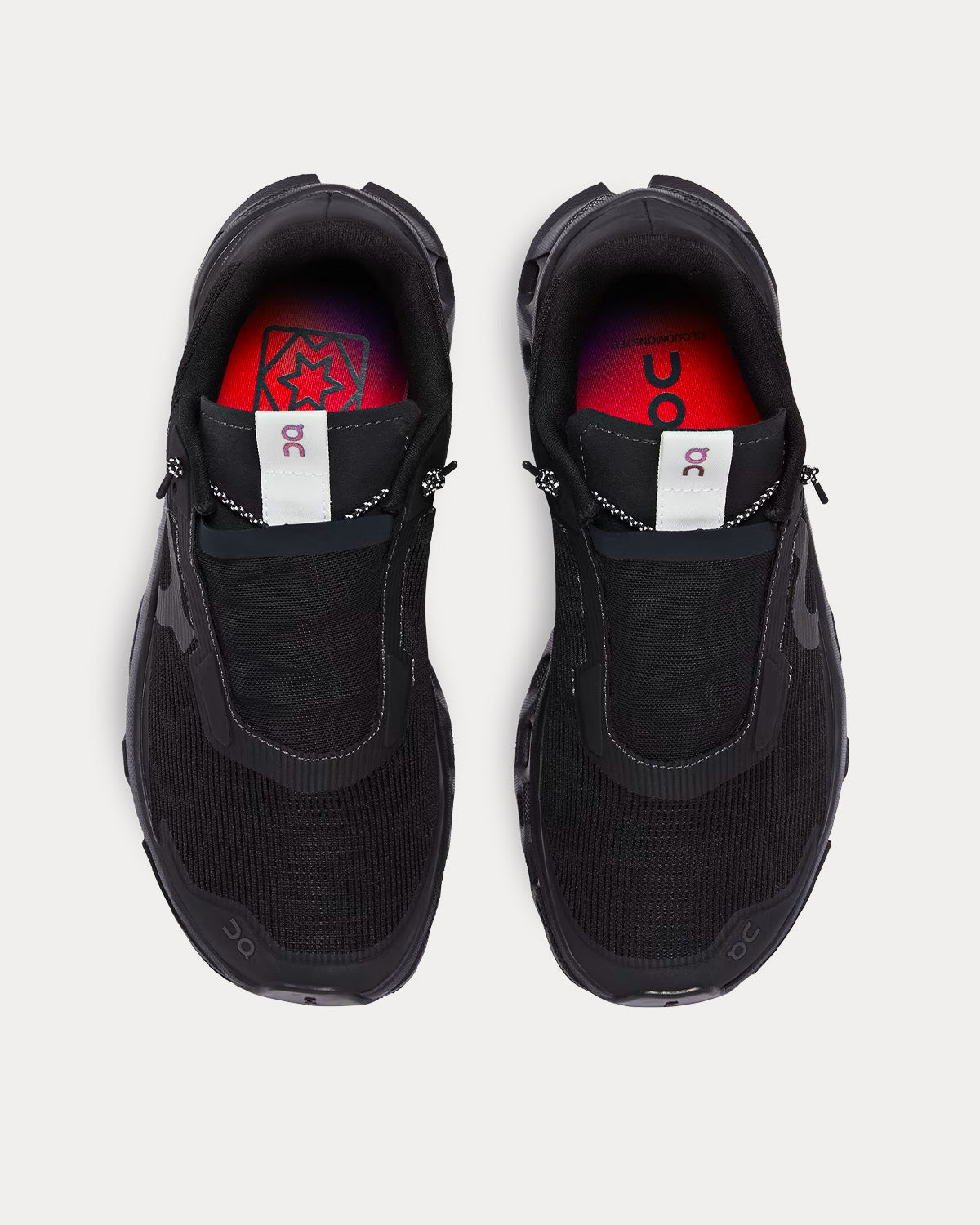 On Running Cloudmonster Sensa All Black Running Shoes Sneak in Peace