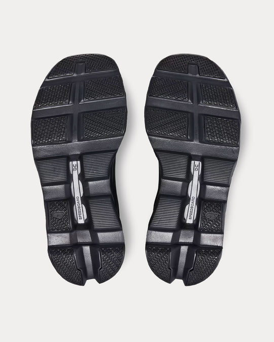 On Running Cloudmonster Sensa All Black Running Shoes Sneak in Peace