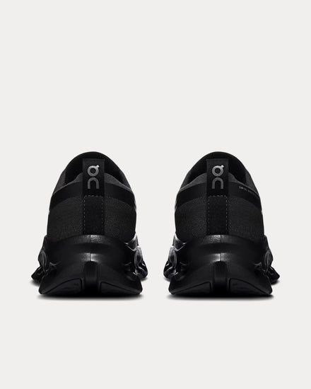 On Running Cloudtilt Moon Black / Black Low Top Sneakers - 4