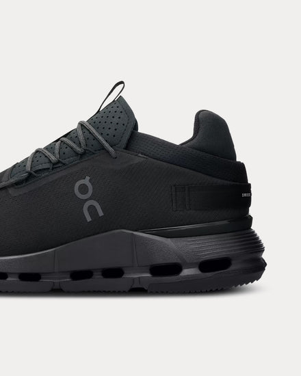 On Running Cloudnova 2 All Black Low Top Sneakers - 5