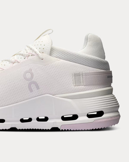 On Running Cloudnova 2 White / Orchid Low Top Sneakers - 5