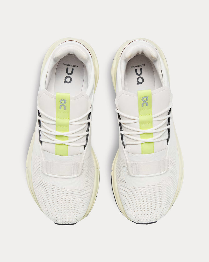 Mens On Cloudnova Undyed White Seedling Athletic Running Sneakers
Shoes Size 8.5 On Running Cloudnova Sneakers - Undyed/White/Seedling  main image 4