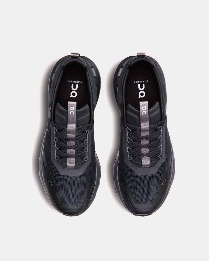 On Running Cloudnova X Black / Eclipse Training Shoes - 2