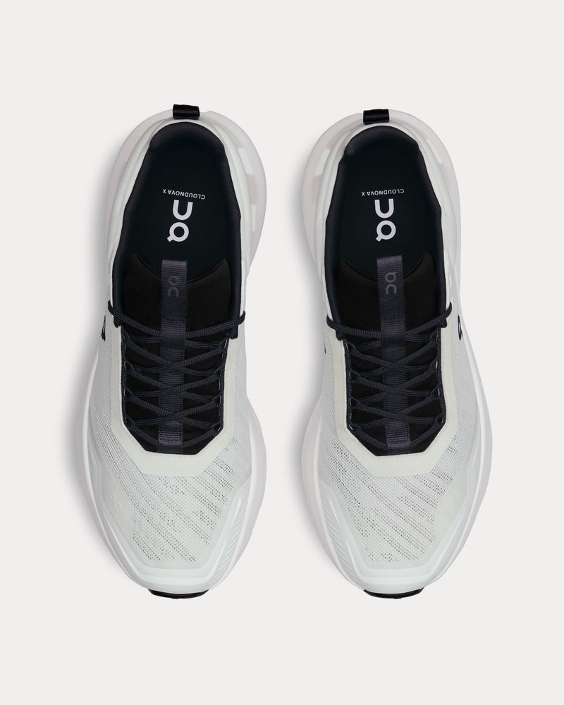 On Running Cloudnova X White / Black Running Shoes - 2