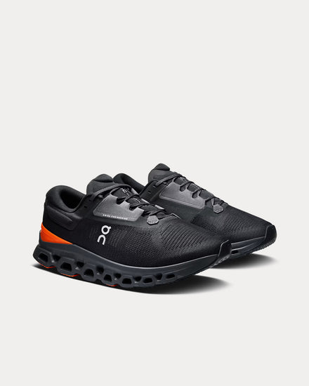 On Running Cloudstratus 3 Eclipse / Flame Running Shoes - 3