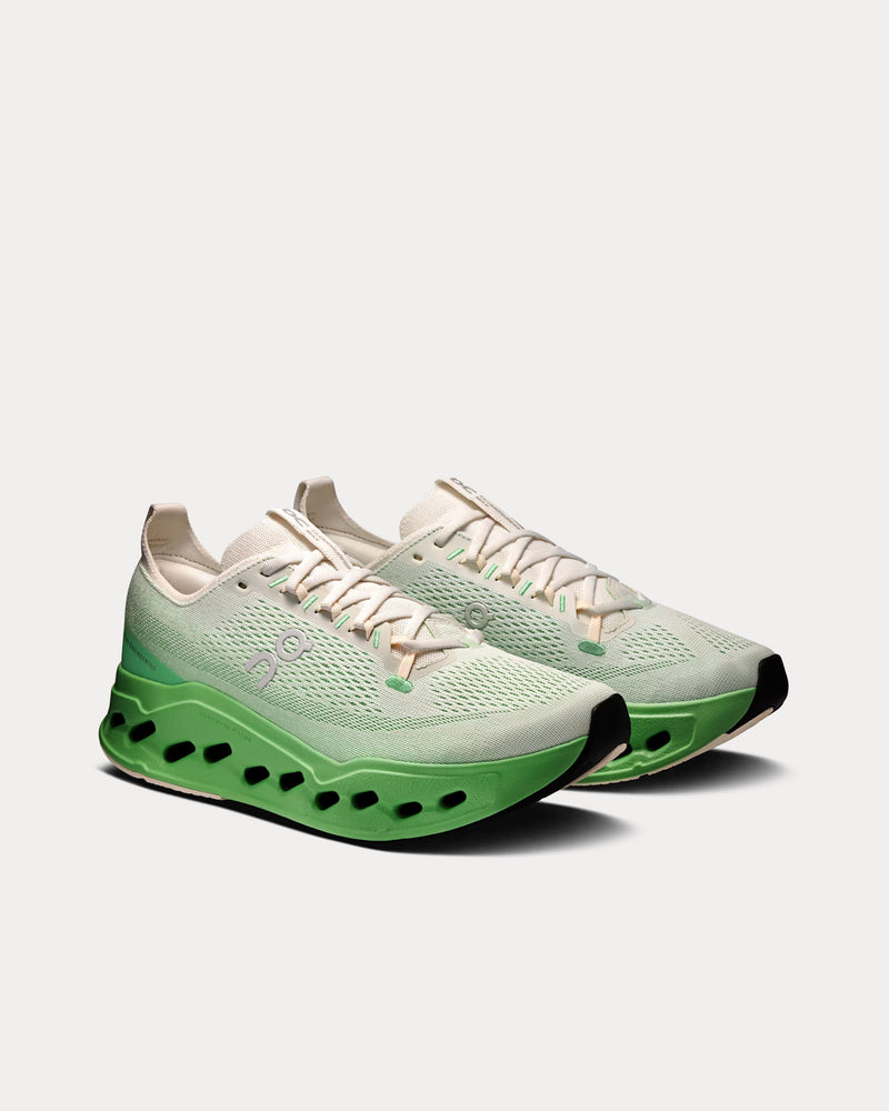 On Running Cloudsurfer Max Ivory / Honeydew Running Shoes - 3
