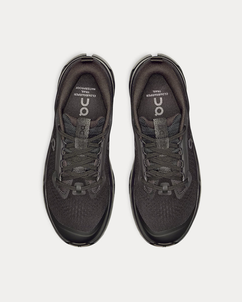 On Running Cloudsurfer Trail 2 Black / Black Running Shoes - 2