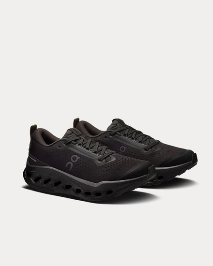 On Running Cloudsurfer Trail 2 Black / Black Running Shoes - 3