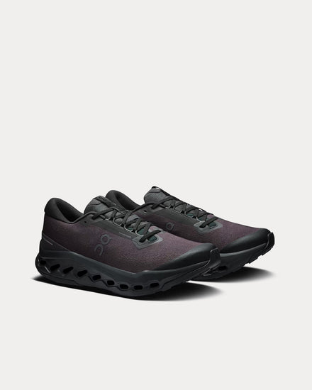 On Running Cloudsurfer Trail 2 Waterproof Black / Black Running Shoes - 3