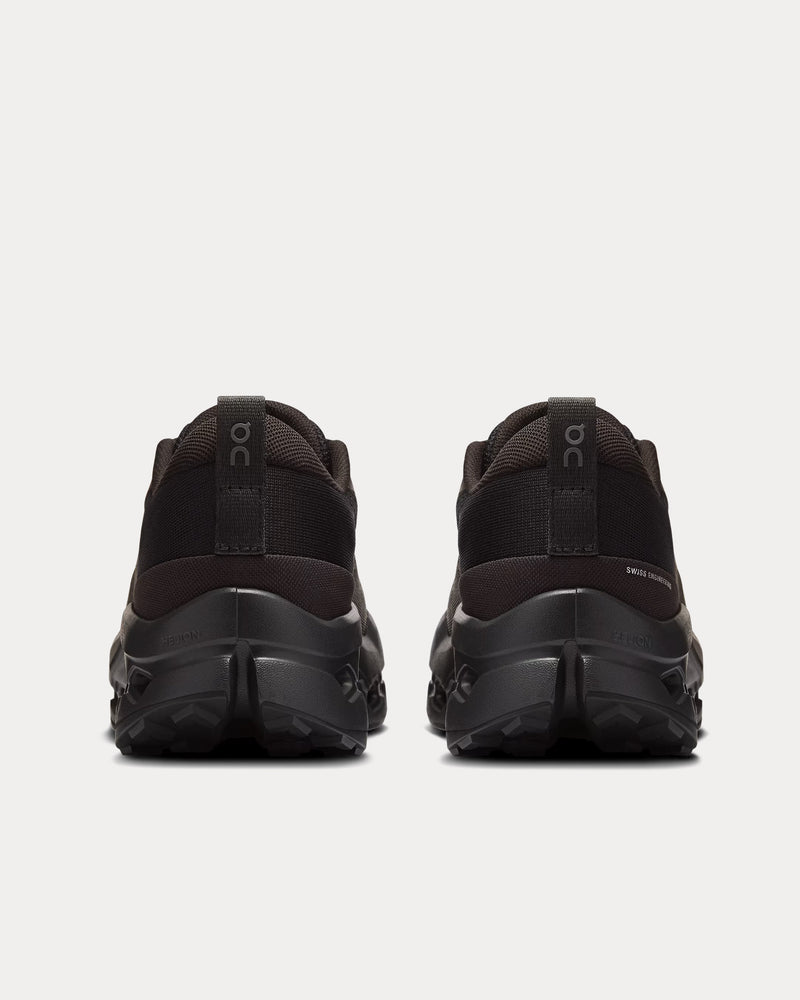 On Running Cloudsurfer Trail 2 Black / Black Running Shoes - 4