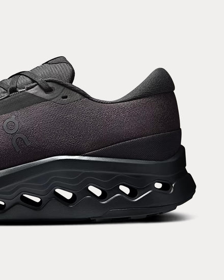 On Running Cloudsurfer Trail 2 Waterproof Black / Black Running Shoes - 5