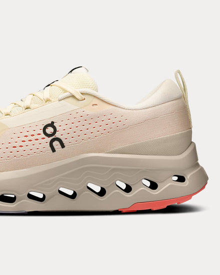 On Running Cloudsurfer Trail 2 Ivory / Salmon Running Shoes - 5