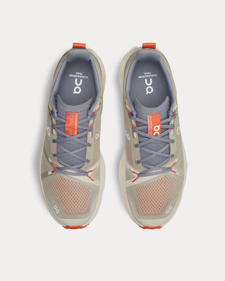 On Running Cloudsurfer Trail Fossil / Ivory Running Shoes - 2