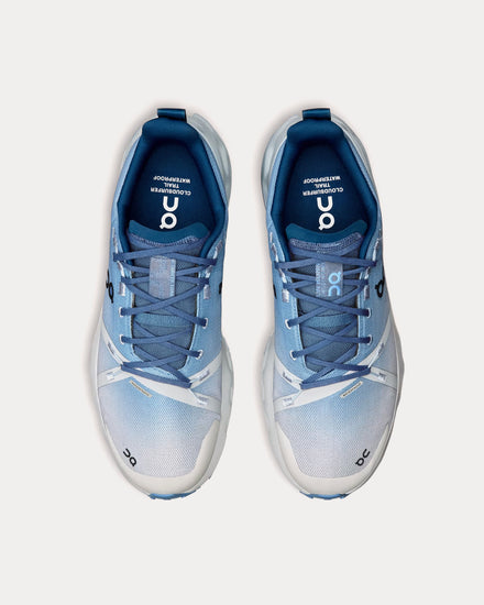 On Running Cloudsurfer Trail Waterproof Chambray / Glacier Running Shoes - 2