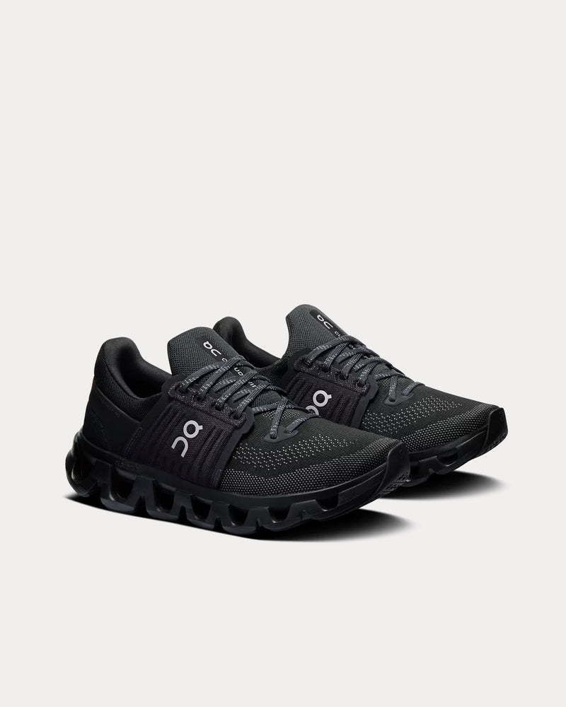 On Running Cloudswift 4 AD Black / Rock Running Shoes - 3